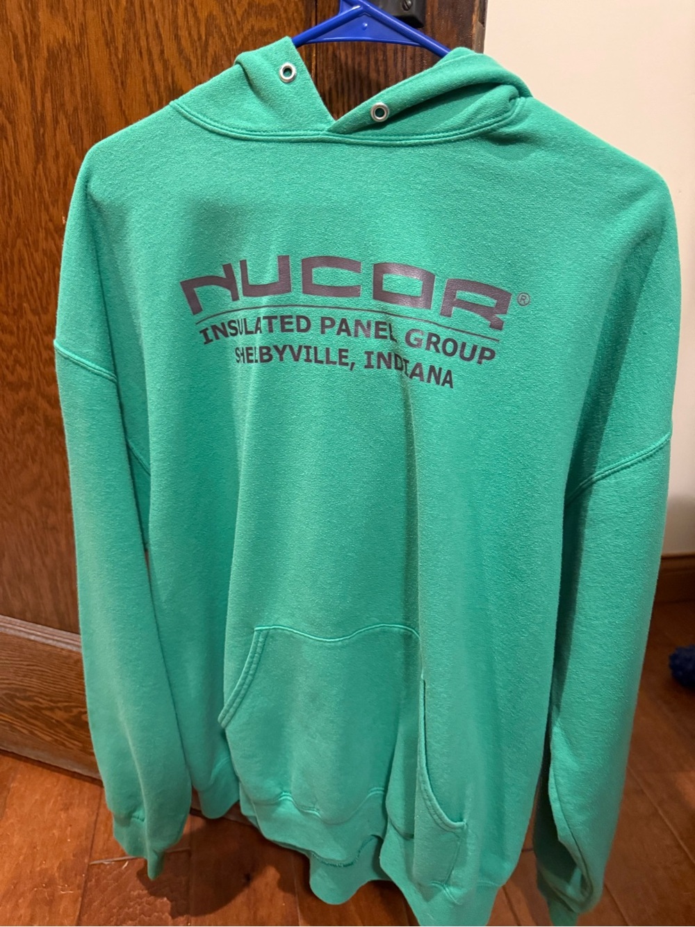 Nucor Green Logo Hoodie